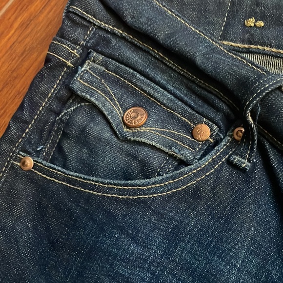 H&M Star Denim low waist boot cut jeans - Picture 2 of 6